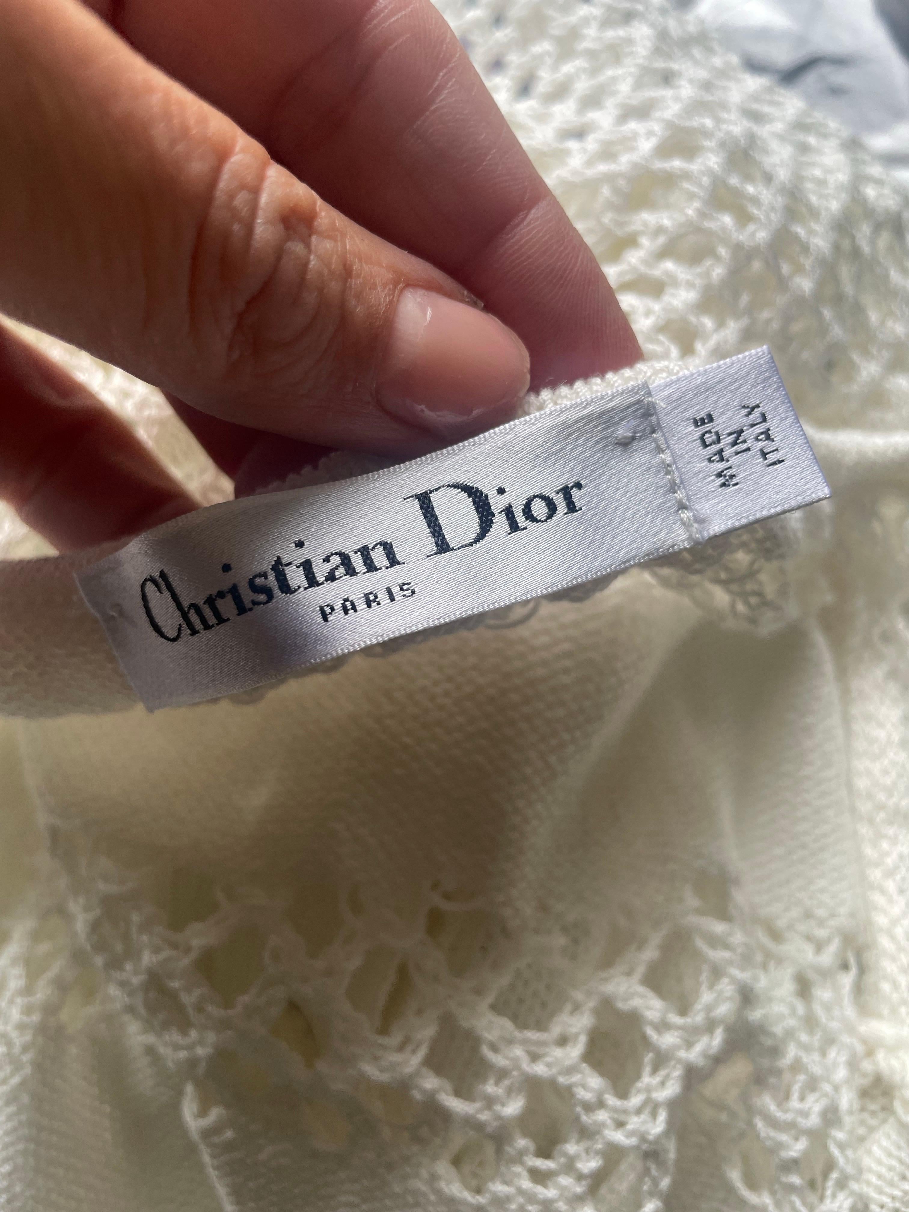 CHRISTIAN DIOR. Bluse perfekter Zustand Damen im Angebot