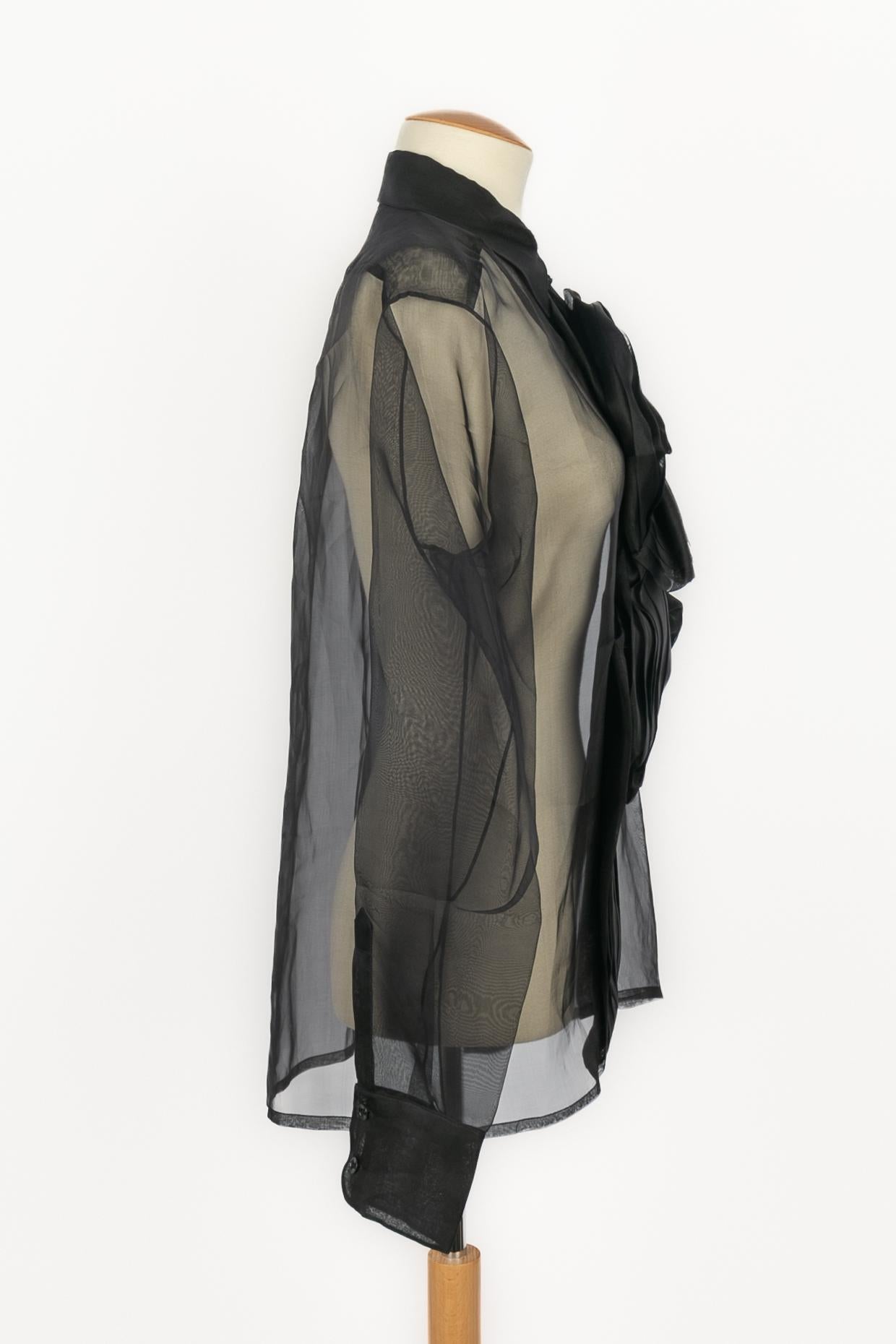 Blusa Christian Dior Invierno 2004 Negro en venta