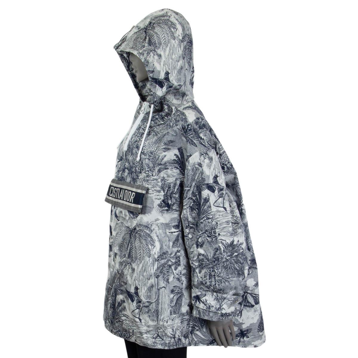 CHRISTIAN DIOR blue 2020 TOILE DE JOUY TROPICALIA TECH TAFFETA