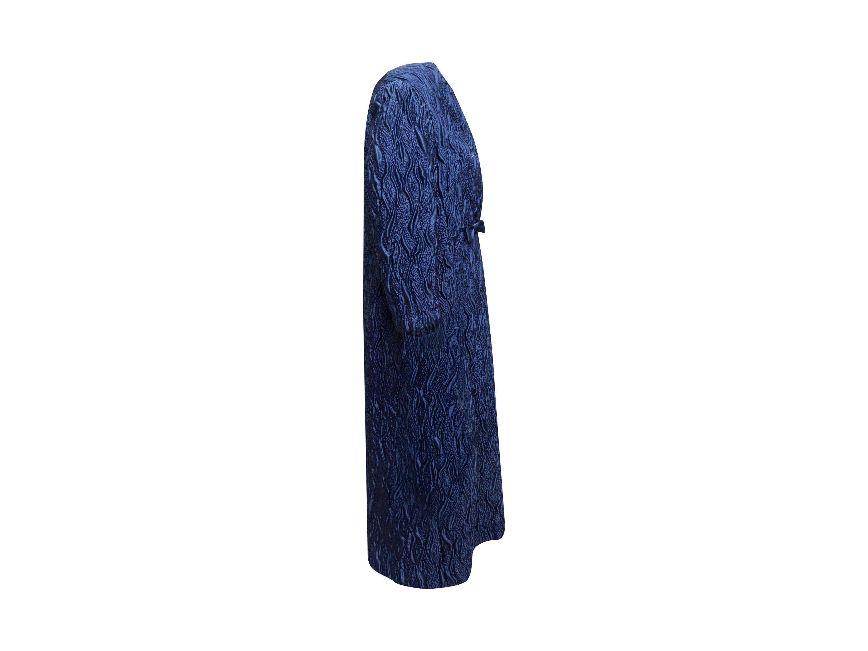 Women's  Christian Dior Blue 50s/60s Demi-Couture Dress
