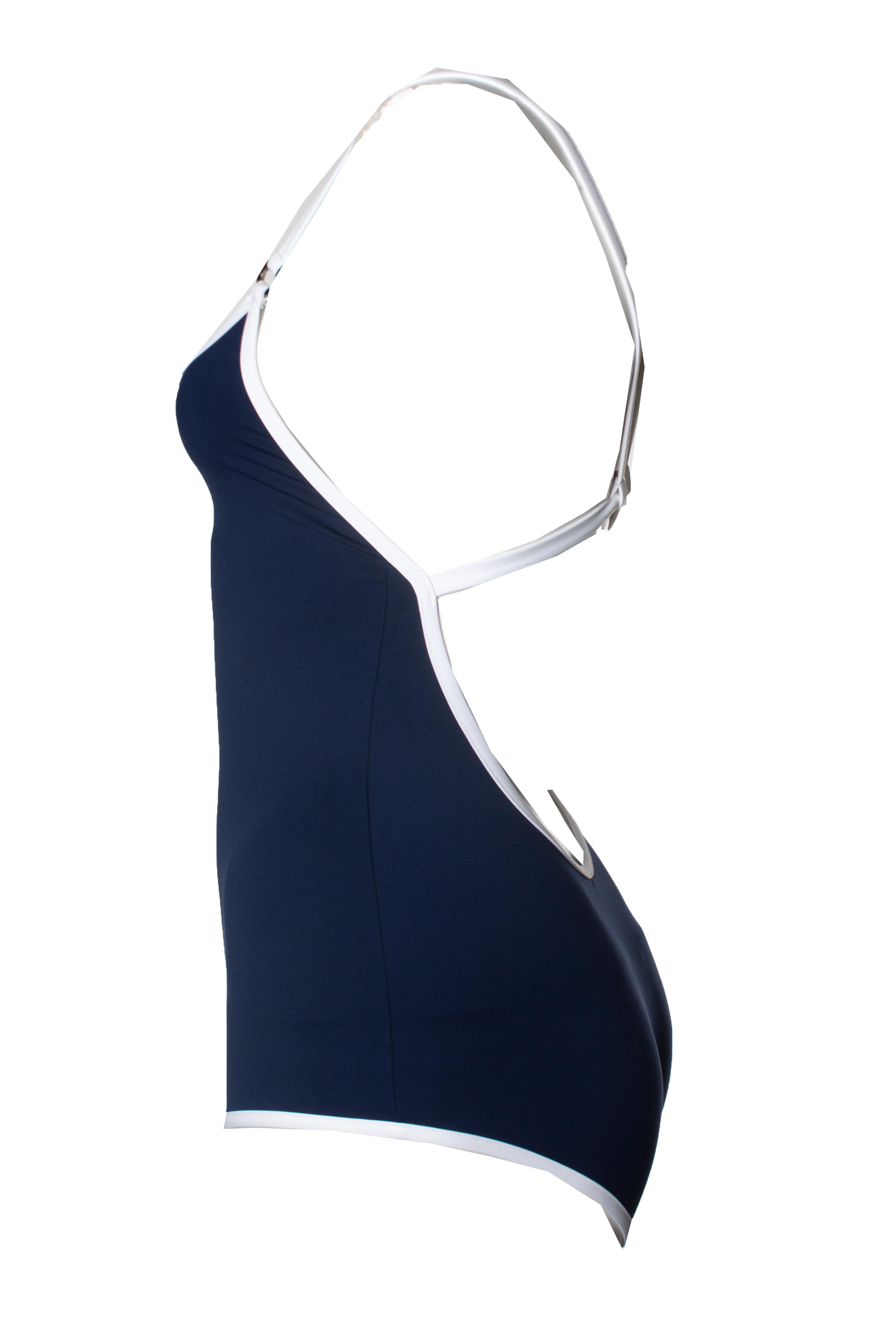Christian Dior, Blue bathing suit In New Condition In AMSTERDAM, NL