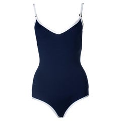 Christian Dior, Costume da bagno blu