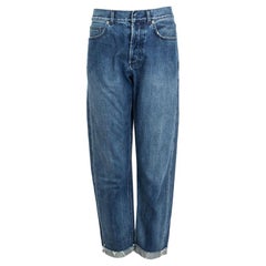 CHRISTIAN DIOR blau Baumwolle Denim 01 BOYFRIEND Jeans Hosen XS bis S