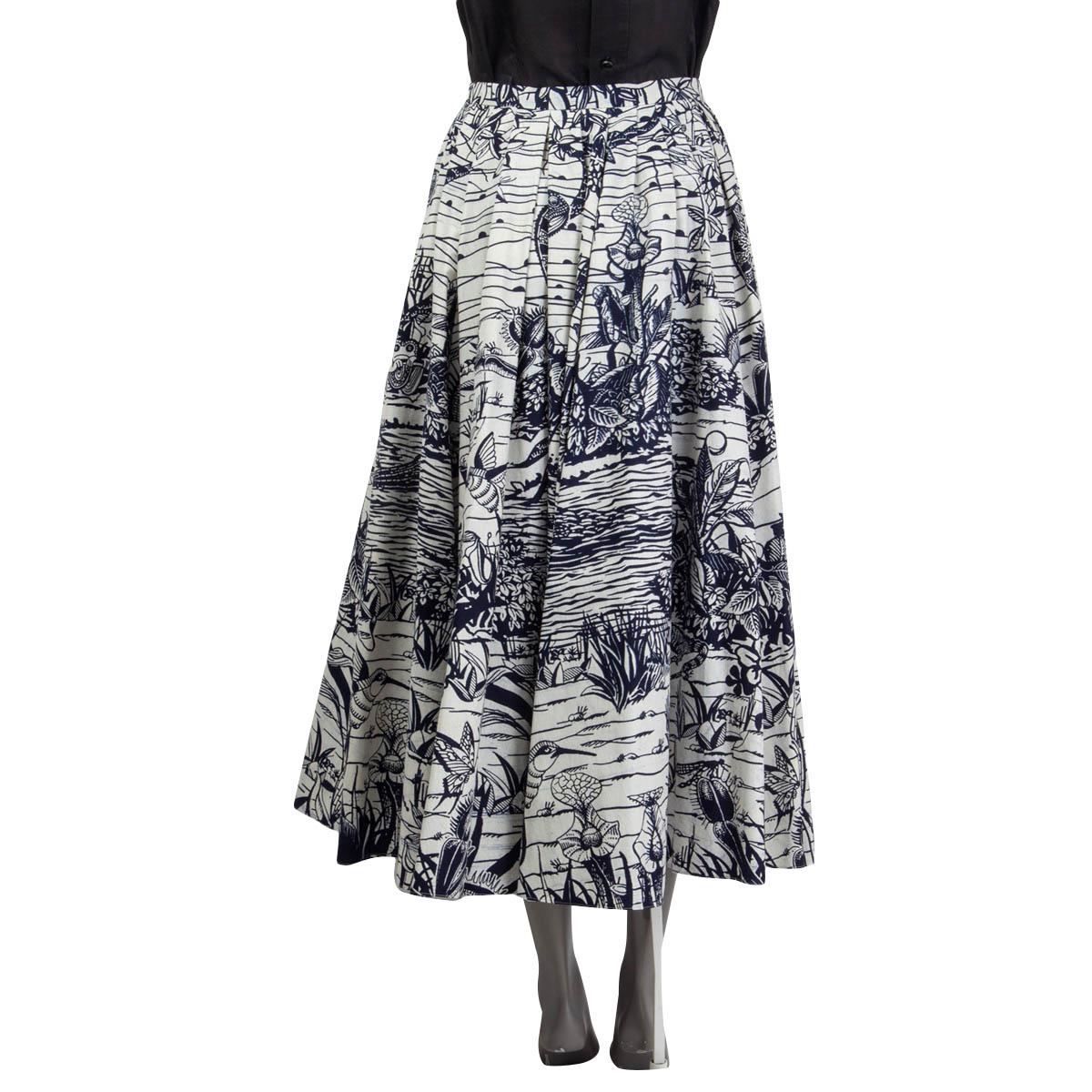 dior midi skirt