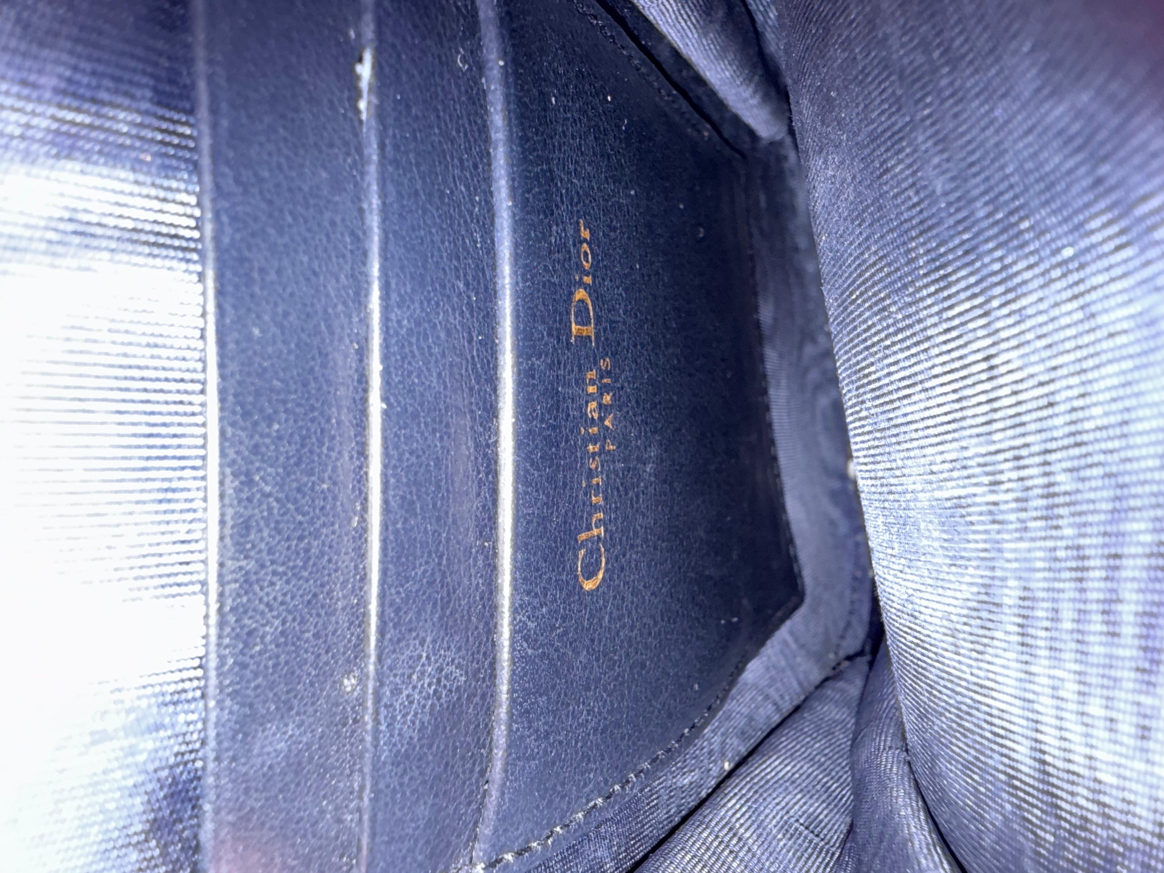 Christian Dior Blue Dior Oblique Jacquard 30 Montaigne Call'in Dior Phone Holder 1
