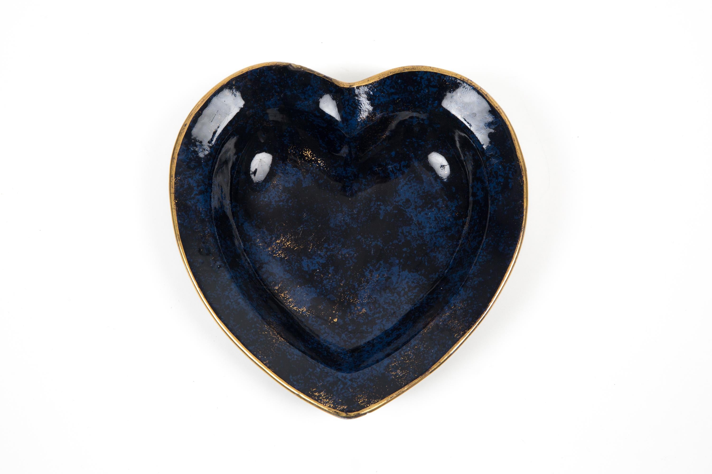 da uomo o donna Christian Dior Organizer grande blu con cuore in porcellana in vendita