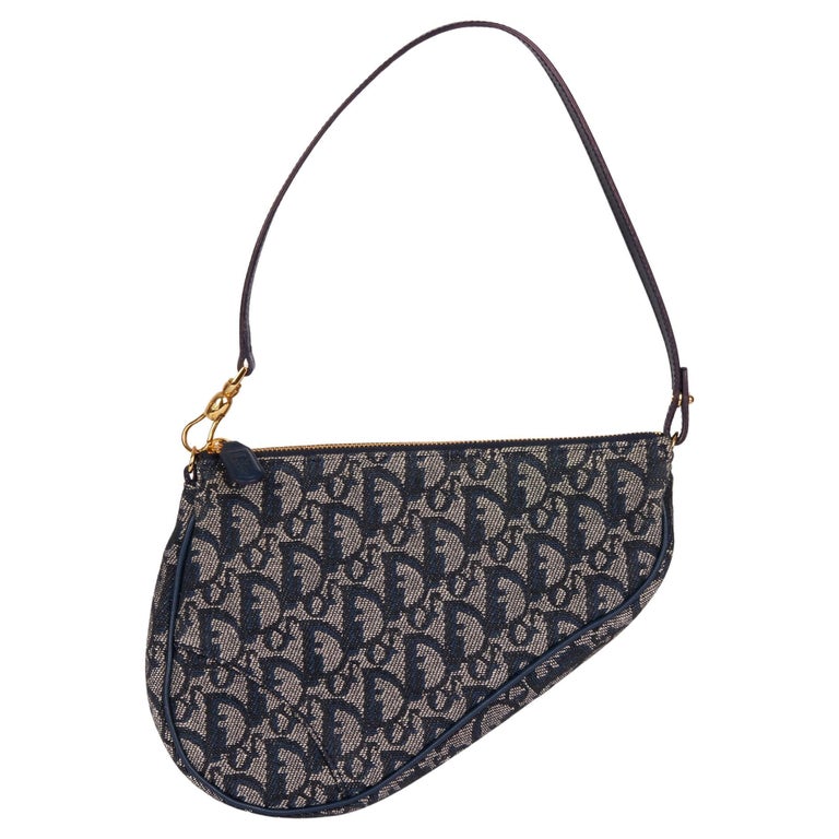 Dior Saddle Bag Calfskin Mini Black for Women