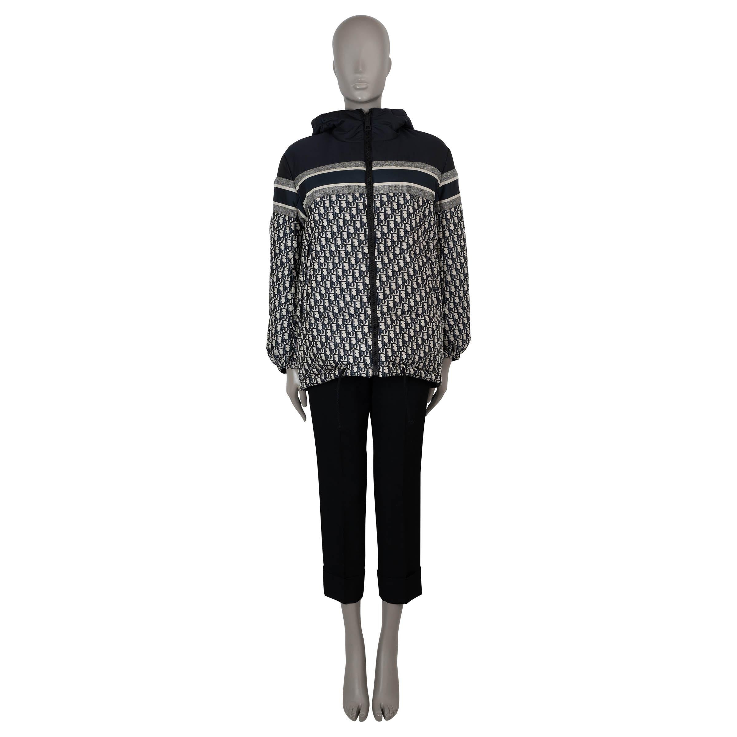 CHRISTIAN DIOR azul oblicuo DIORALPS REVERSIBLE LARGO PUFFER Chaqueta S en venta 1