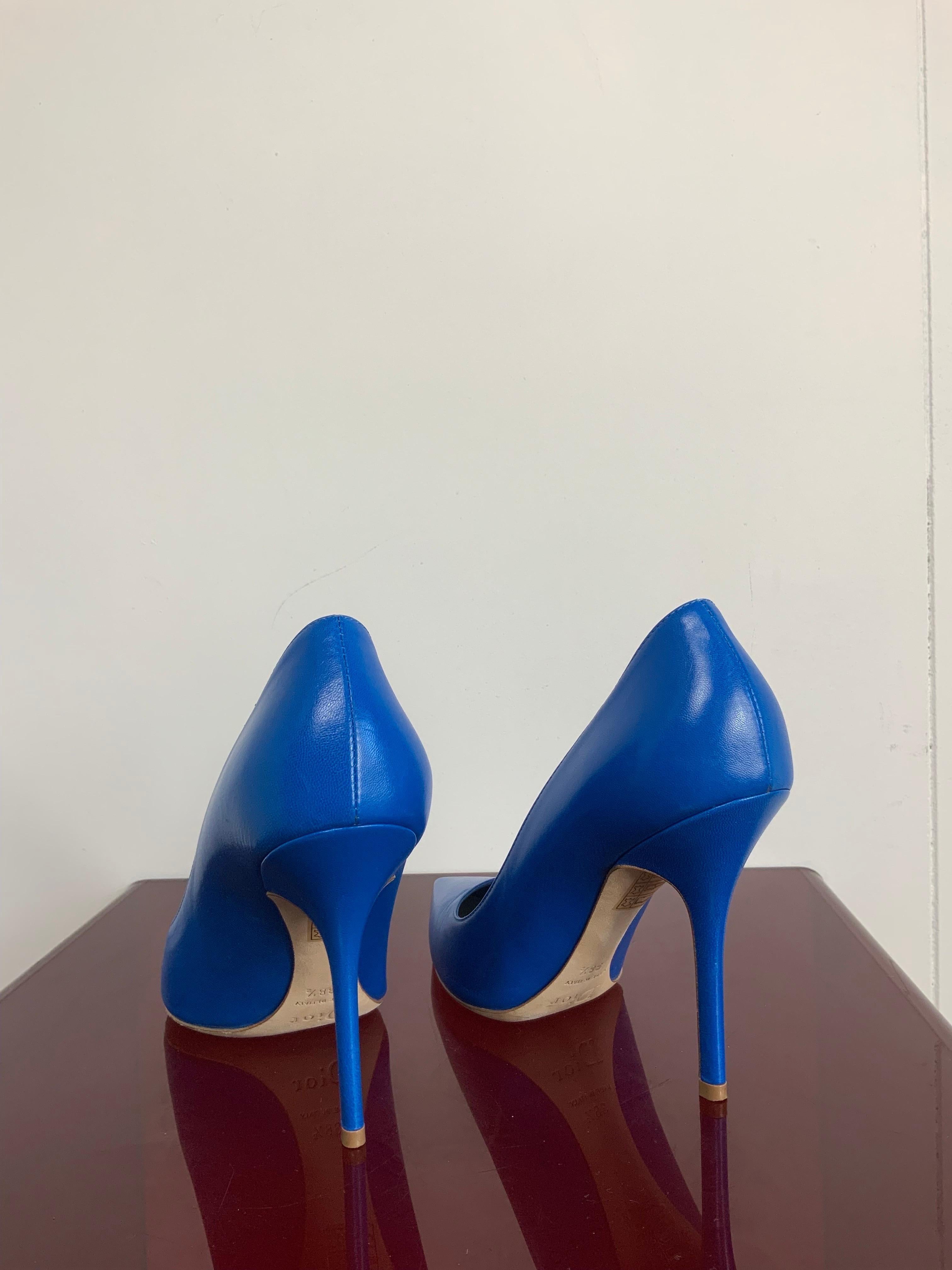 Christian Dior Blue Stiletto  3