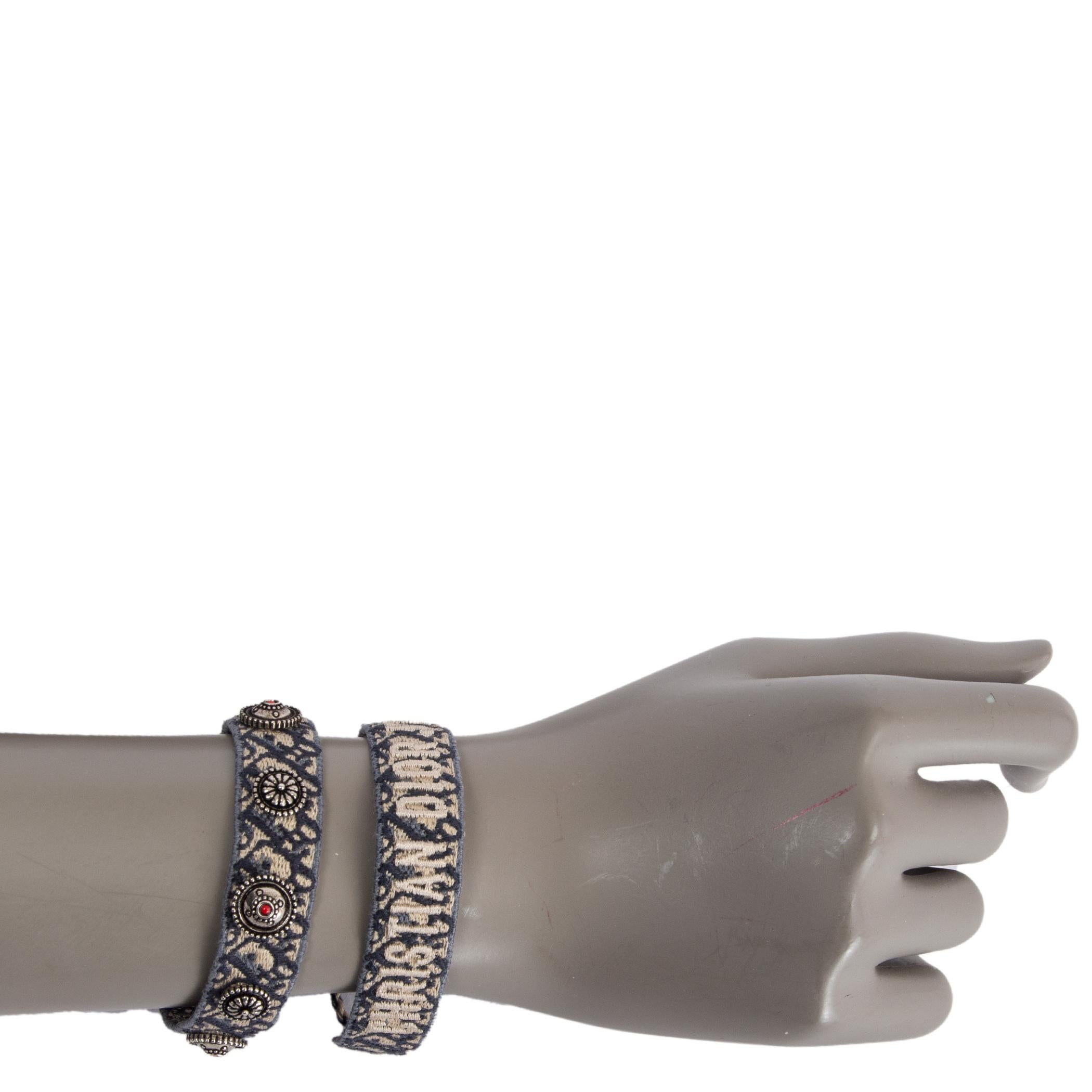 christian dior blue bracelet