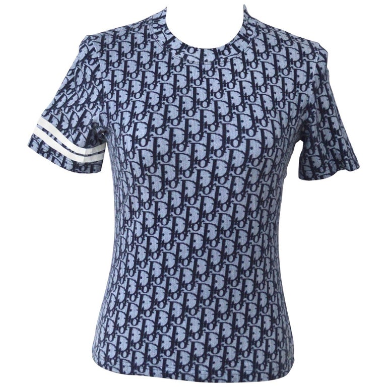 Louis Vuitton Blue T Shirt - 5 For Sale on 1stDibs