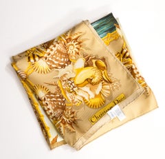 Christian Dior Boot Seidenschal