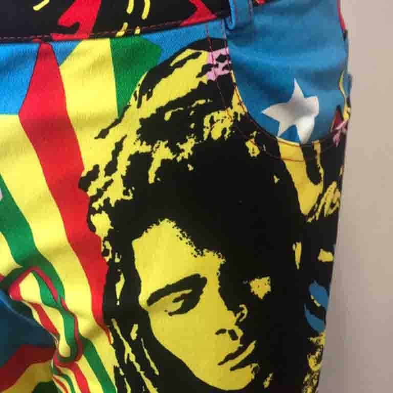 Christian Dior Bob Marley Reggae-Hose im Angebot 1