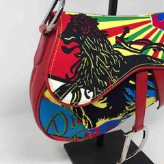 Christian Dior Bob Marley Saddle Bag John Galliano