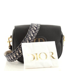 Christian Dior Bobby Flap Bag Leather Large