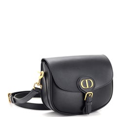 Christian Dior Bobby Flap Bag Leather Medium