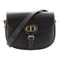 Christian Dior Bobby Flap Bag Leather Medium