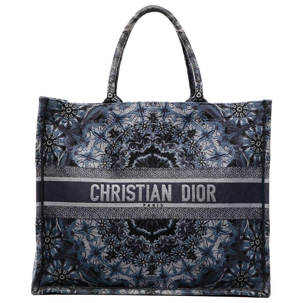 Christian Dior Logo studs DIORANGELS 2WAY Tote Bag Leather Black | eBay