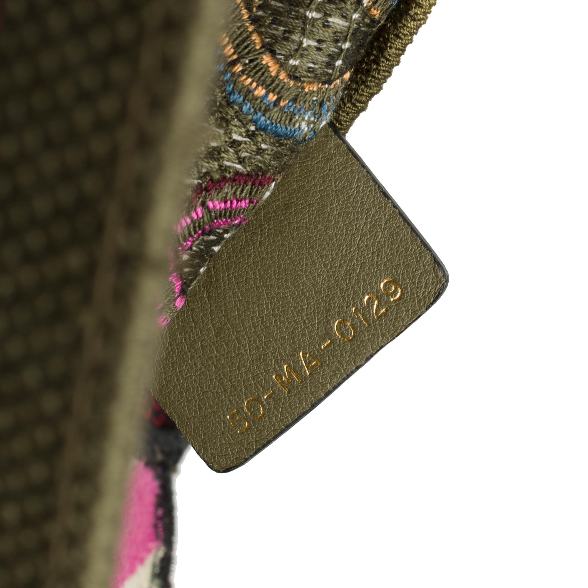Christian Dior Book Tote bag in Multicolor canvas 2