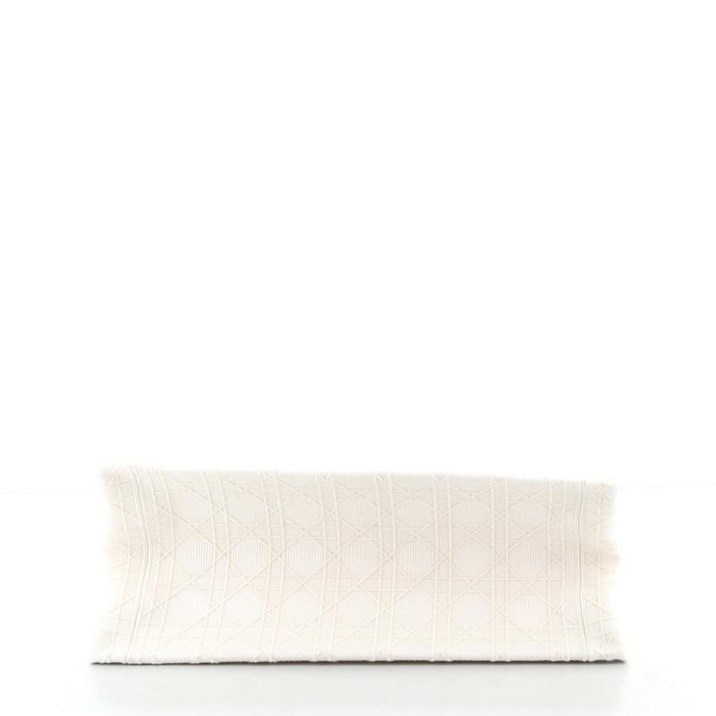 Christian Dior Buch Tote Cannage besticktes Segeltuch Klein für Damen oder Herren
