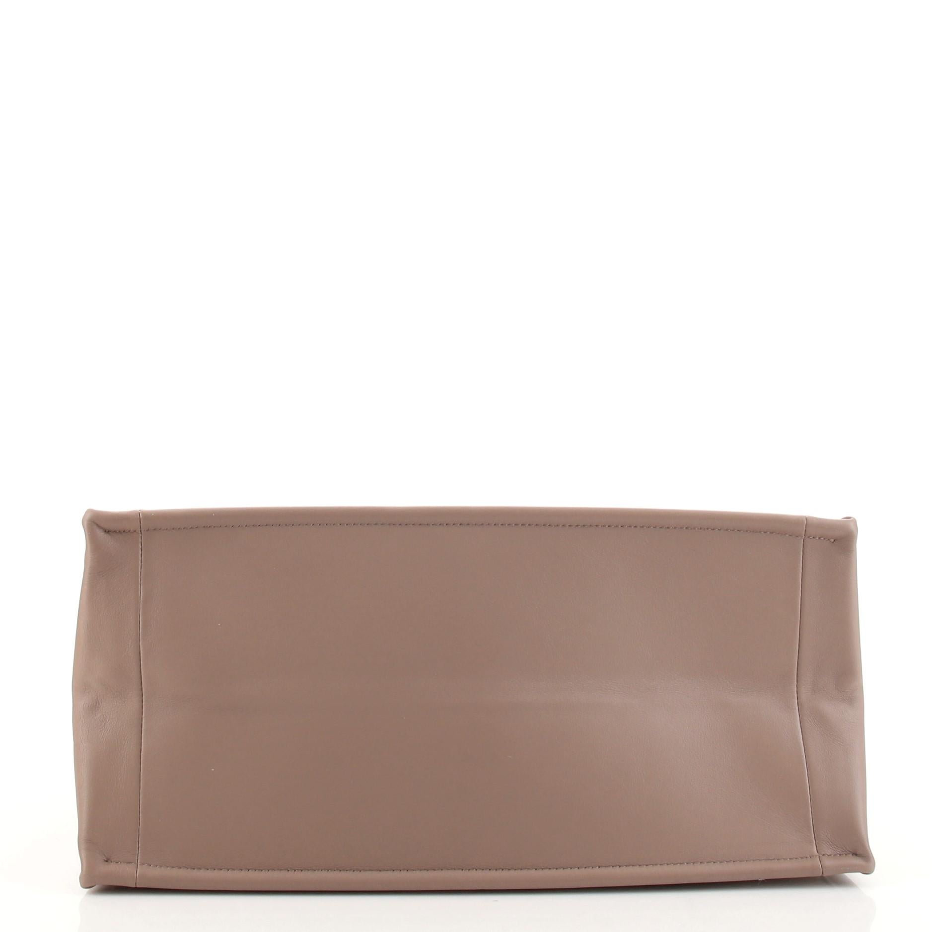 Women's or Men's Christian Dior Book Tote Embossed Leather Medium