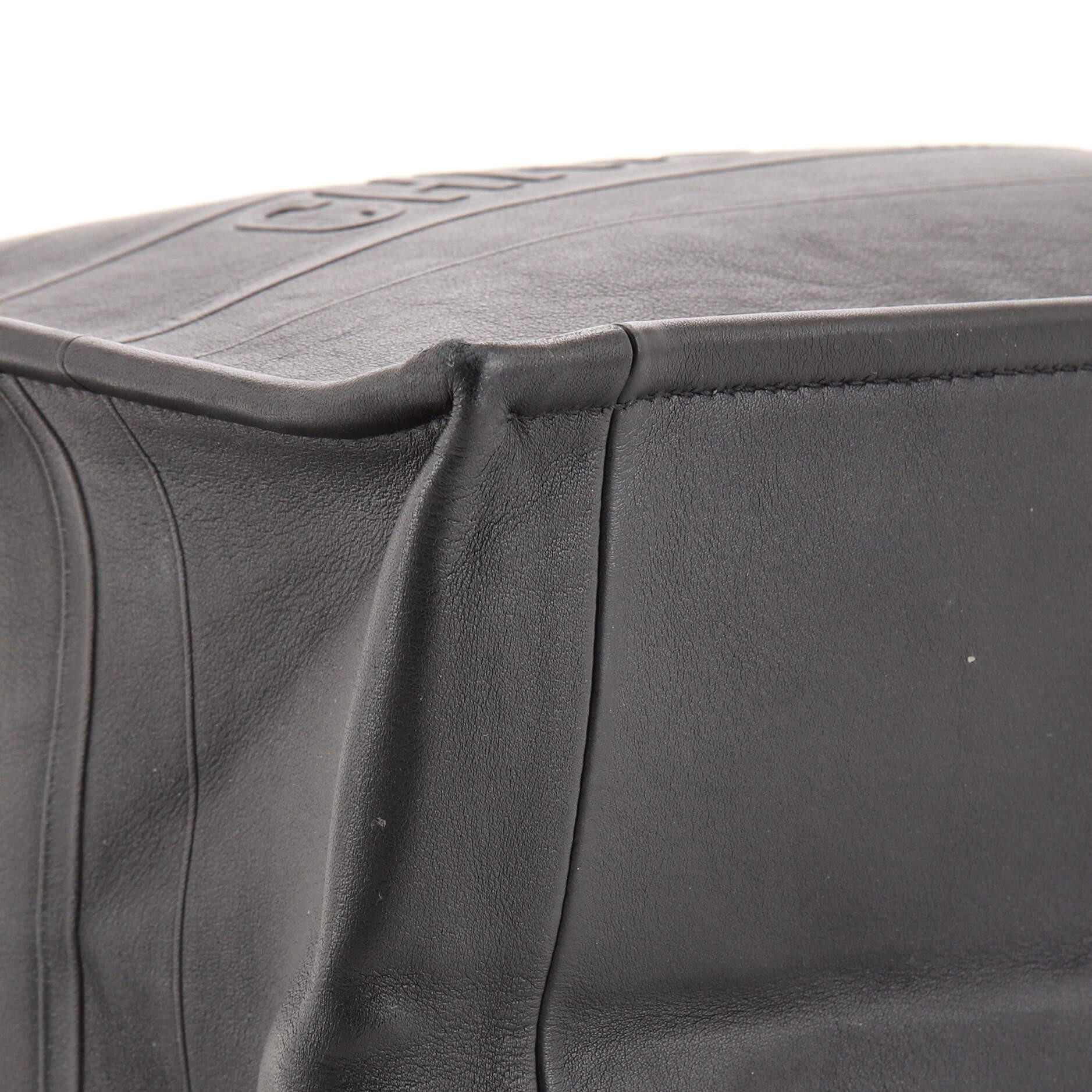 Christian Dior Book Tote Embossed Leather Medium 1
