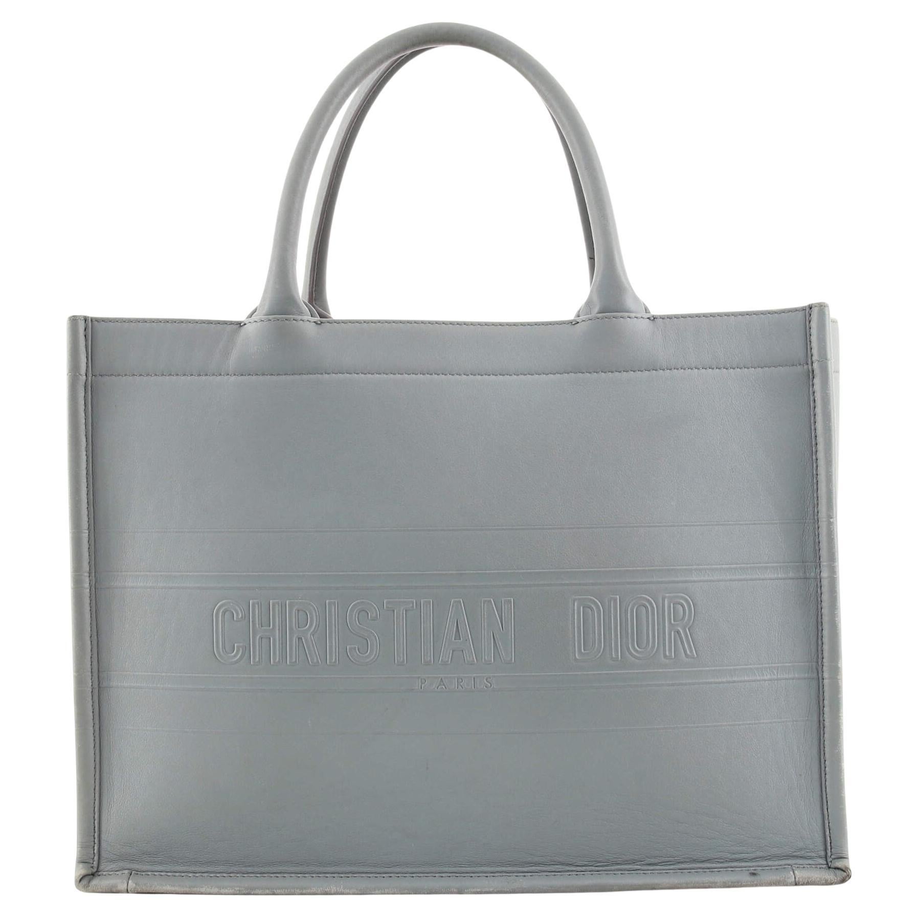 Dior White Leather Medium Heart Patch Embellished Lady Dior Tote at 1stDibs