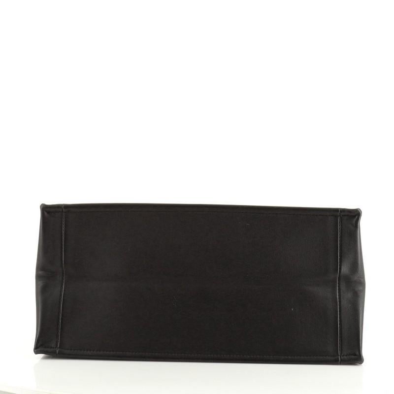 leather book tote