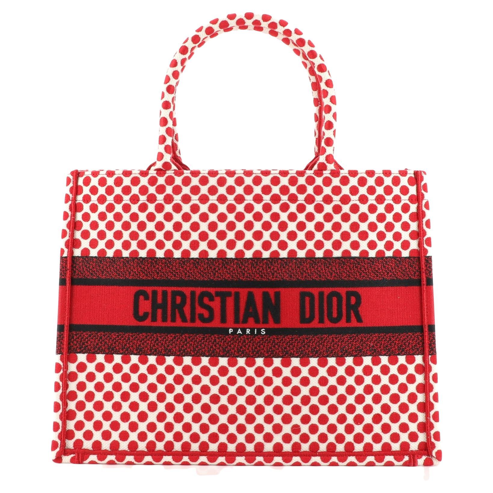 Christian Dior Vintage Lady Dior Bag Cannage Quilt Satin with Crystal