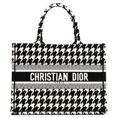 Christian Dior Book Fourre-tout Toile pied-de-poule Moyen