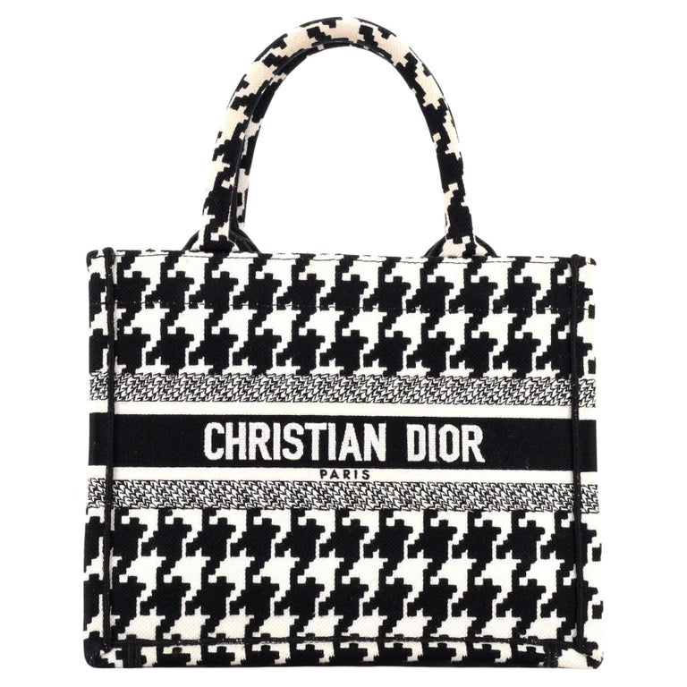 2018 Christian Dior Black Oblique Embossed Calfskin Leather Book Tote at  1stDibs