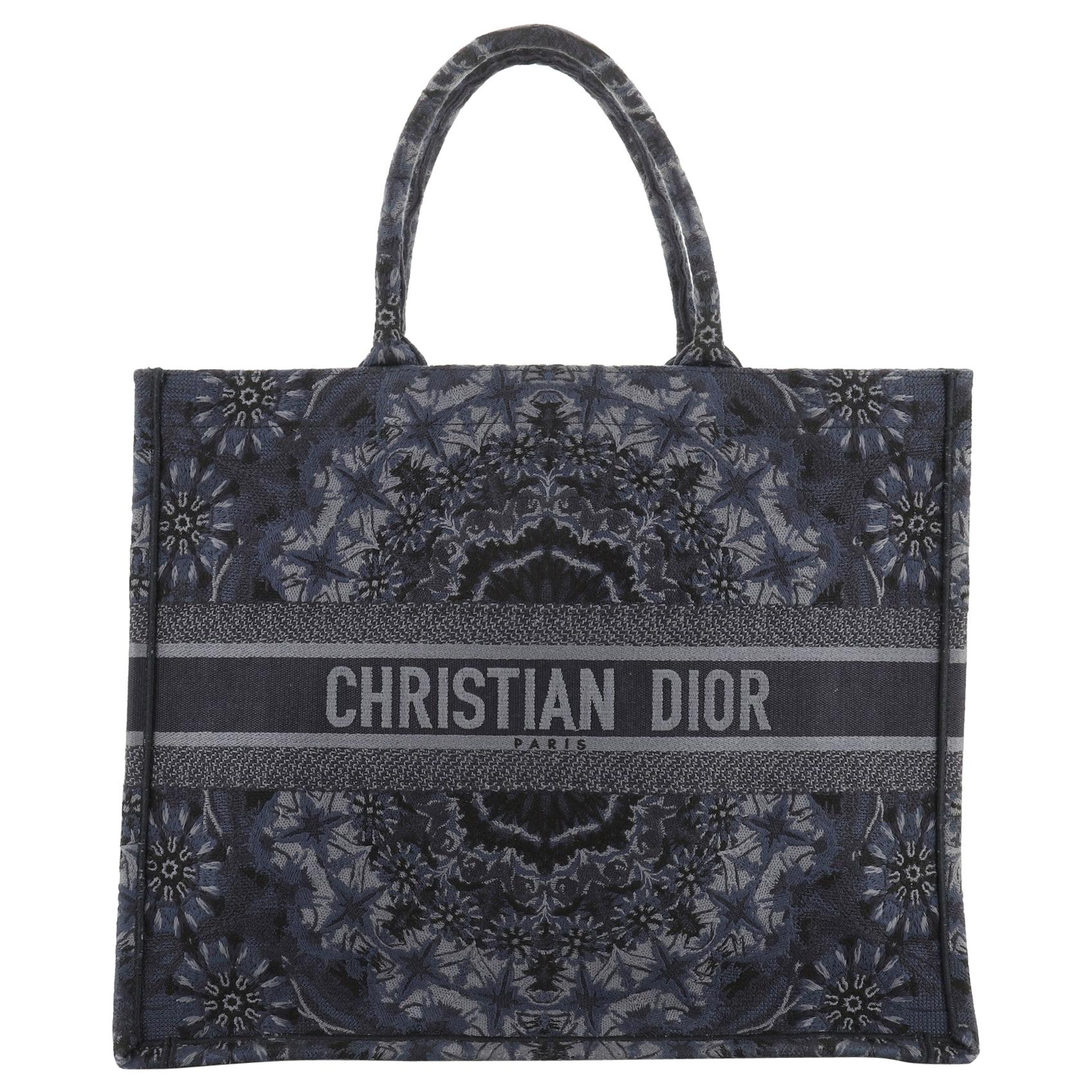 Christian Dior Book Tote KaleiDiorscopic Canvas 