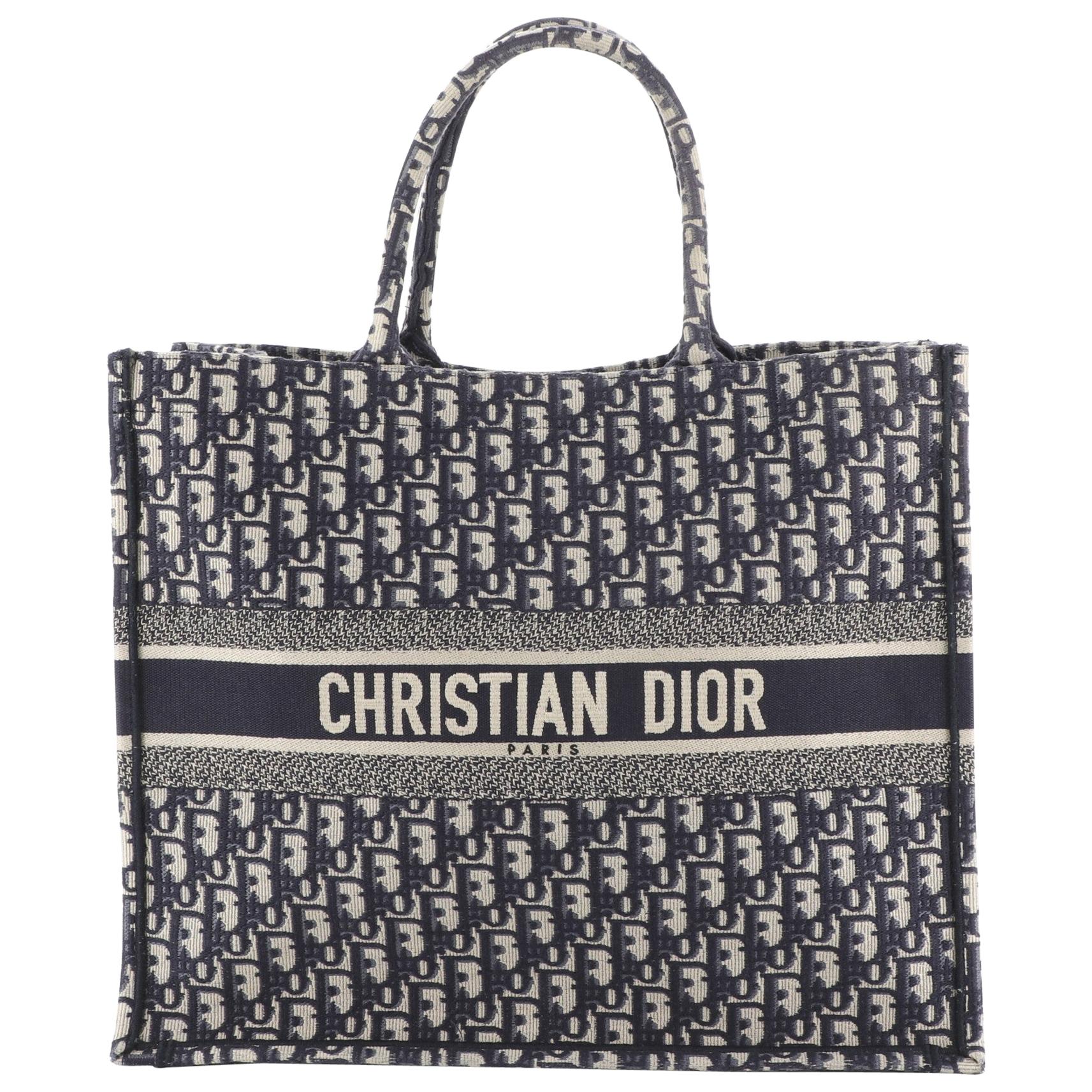 Christian Dior Book Tote Oblique Canvas 