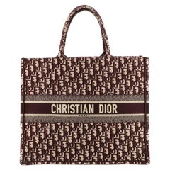 Christian Dior Book Tote Oblique Canvas
