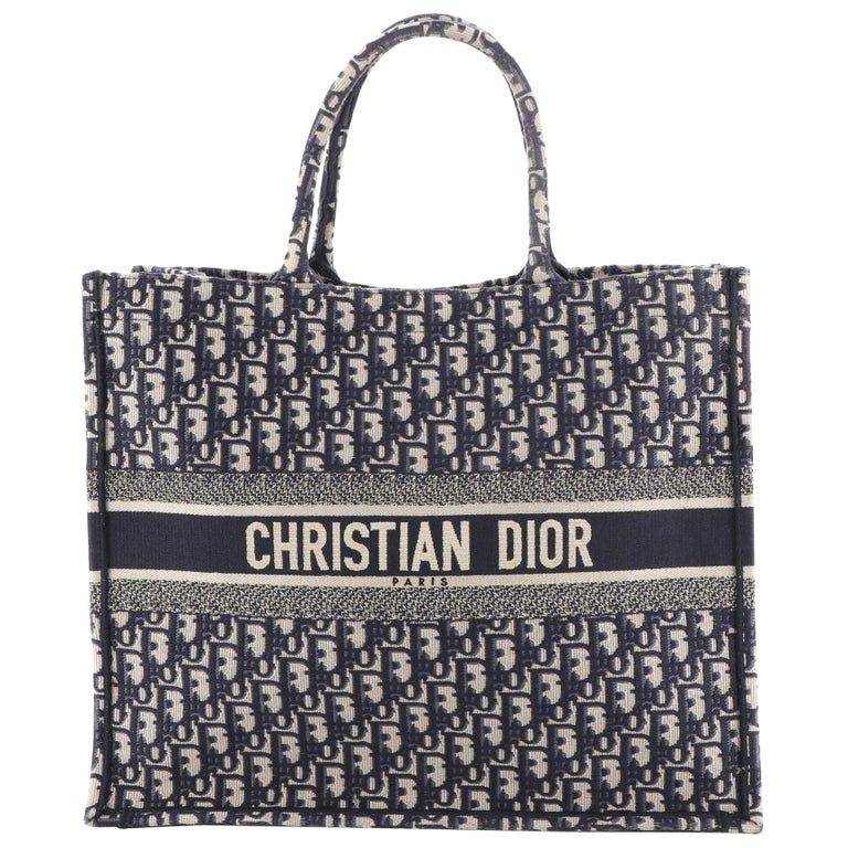 Christian Dior Book Tote Oblique Canvas at 1stDibs | rovee, book tote bag