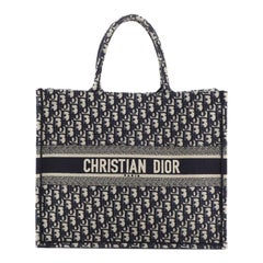 Christian Dior Book Tote Oblique Canvas