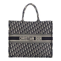 Christian Dior Book Tote Oblique Canvas