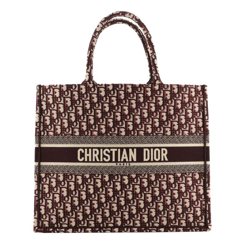 Christian Dior Book Tote Oblique Canvas at 1stDibs