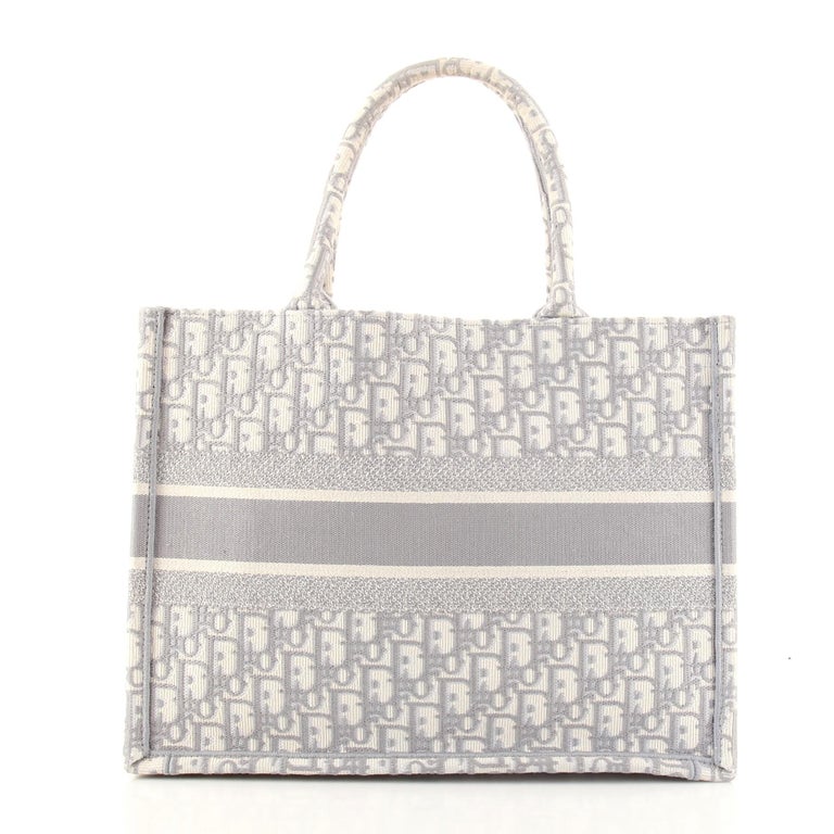Christian Dior Book Tote Oblique Canvas Medium at 1stDibs