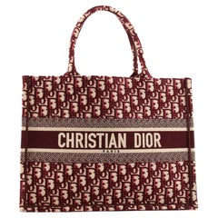 Christian Dior Book Tote Oblique Canvas Medium