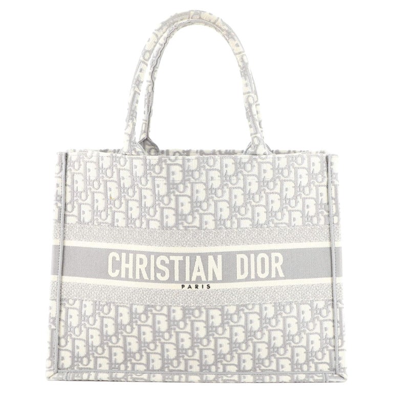 Christian Dior Book Tote Oblique Canvas Medium For Sale at 1stDibs