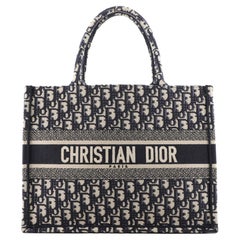 Christian Dior Book Tote Oblique Canvas Medium