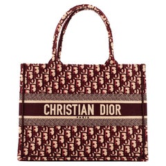 Christian Dior Book Tote Oblique Canvas Medium