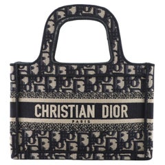 Christian Dior Book Tote Oblique Canvas Mini