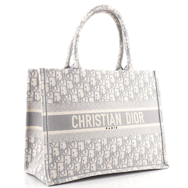 Christian Dior Book Tote Oblique Canvas Small at 1stDibs