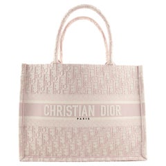 Christian Dior Book Tote Oblique Canvas Small