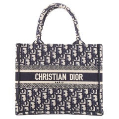 Christian Dior Book Tote Oblique Canvas Small