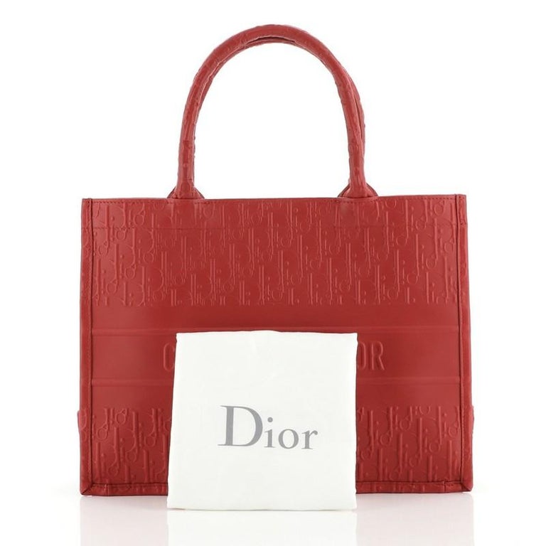 Dior Oblique pencil case Dark red Cloth ref.353386 - Joli Closet