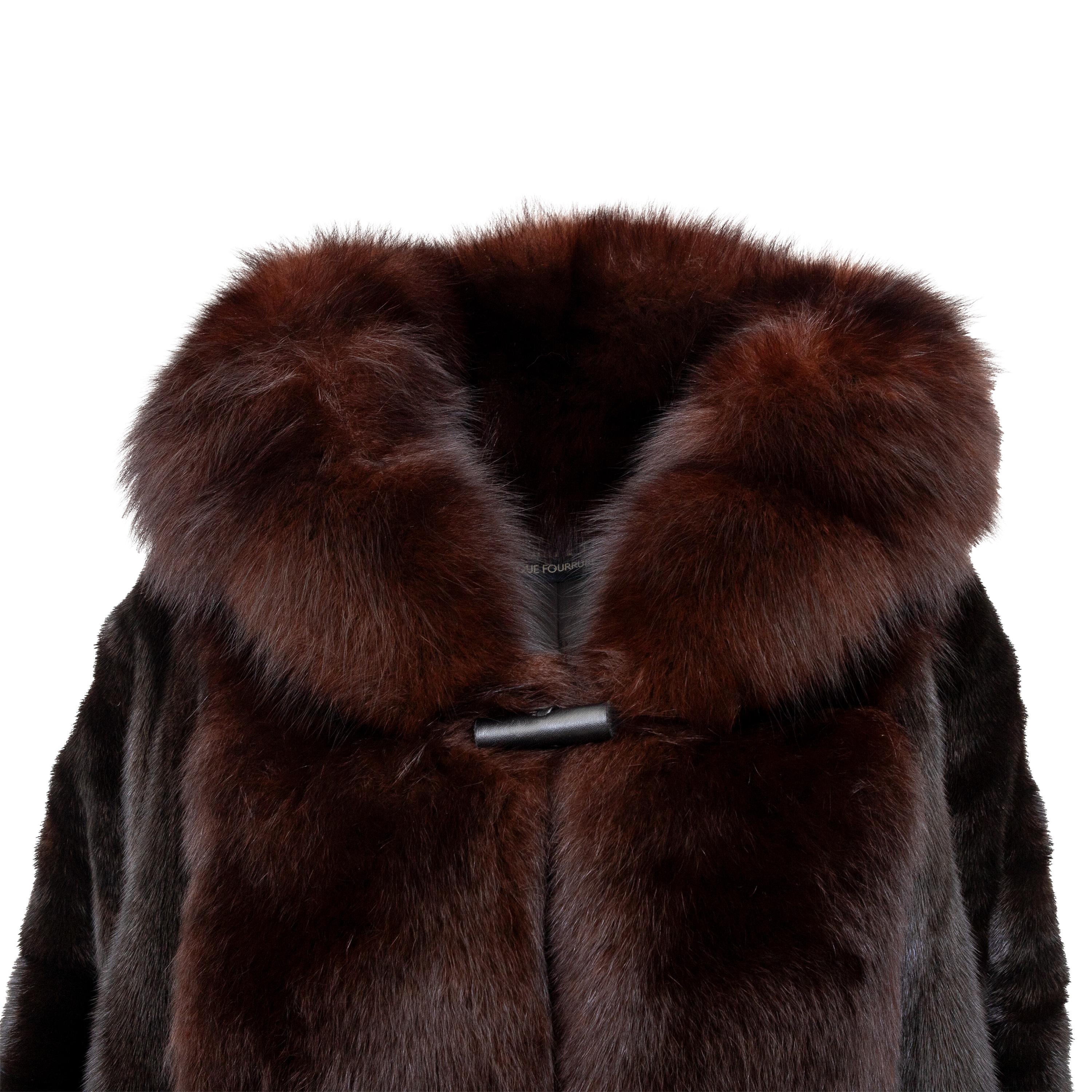 Women's Christian Dior Boutique Fourrure Fur Coat For Sale