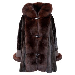 Vintage Christian Dior Boutique Fourrure Fur Coat